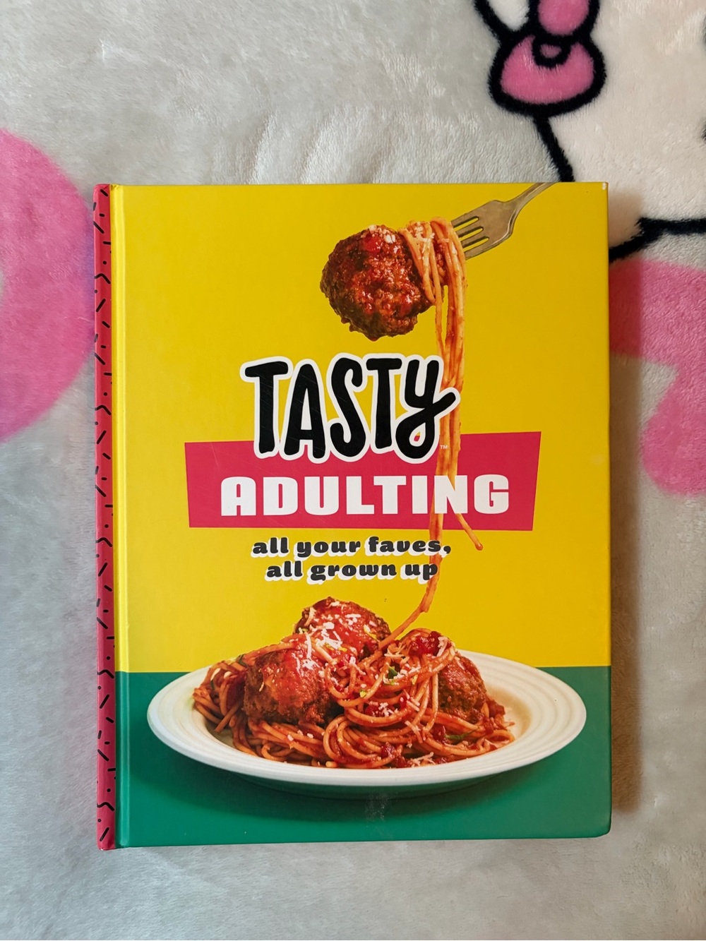 Urban Outfitters Tasty Adulting Cookbook - Yellow & Green Cover
